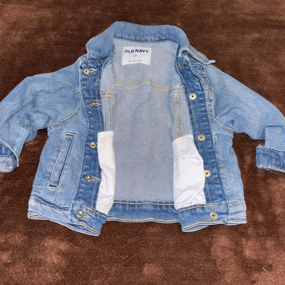 Old Navy 2t unisex denim jacket